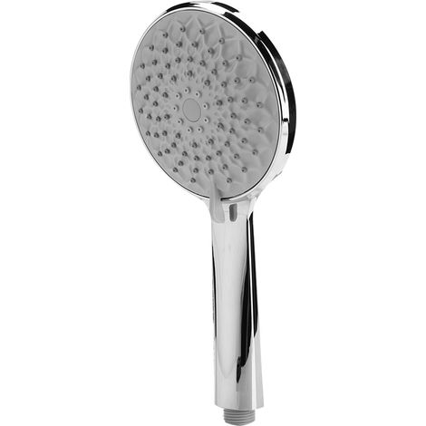 Galvanoplastie, pommeau de douche à pression 6 fonctions, douchette, accessoires de salle de bain (1/5)