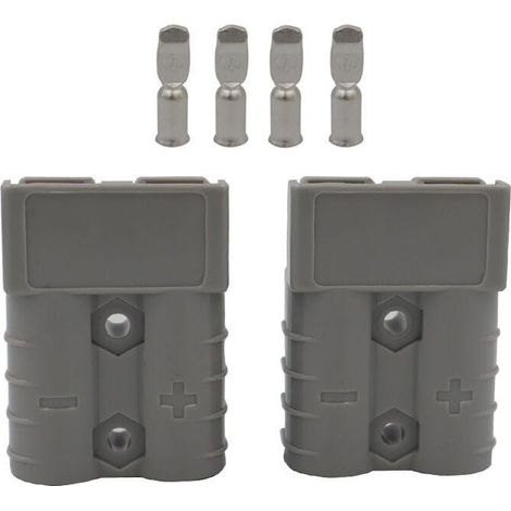 Connecteur Anderson pour Charger et alimenter Paire Mâle et Femelle AMH 50A 600V (1/5)