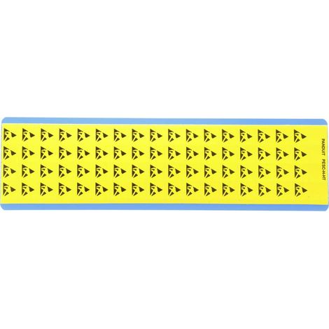 Panduit PESC-H-HT Panneau signalétique ESD (décharge électrostatique) (l x H) 13 mm x 13 mm 68 pc(s) (1/2)