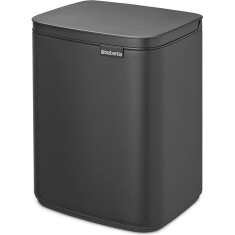 Brabantia Bo Cestino da cucina grigio minerale 7 litri