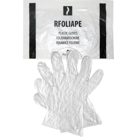 Guantes de aluminio transparentes (1/2)