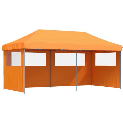 Party-Zelt Orange 292 x 580 x 315 cm Oxford-Stoff vidaXL