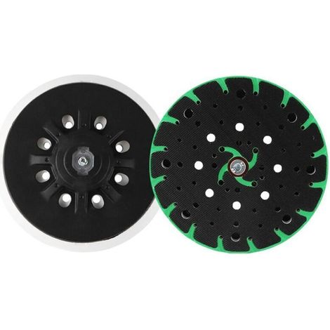 Create idea 150mm Sanding Pad for Dust-Free Sanding, M8 Thread, Hook & Loop Connection, Support Pad, Compatible with Bosch Orbital Sanders and Festool ETS 150 (1/5)