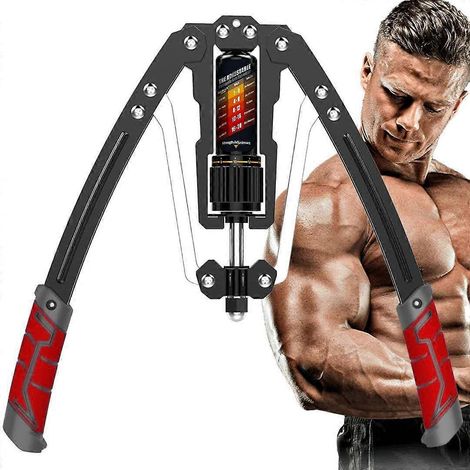 Appareil de musculation à bras de torsion, réglable de 10 à 200 kg, à commande hydraulique (1/5)