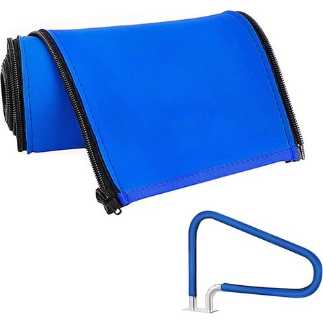 Neoprene handrail cover with non-slip zipper for swimming pool ladder (300 cm) (1/5)