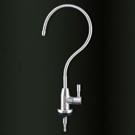 Robinet d'osmose inverse, flexible en acier inoxydable (1/5)