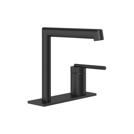 Gessi Ingranaggio mitigeur monocommande de lavabo, bec séparé