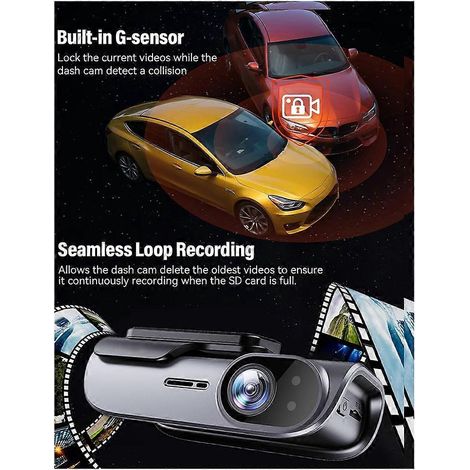 Dual-4K-Kamera-Dashcam + WLAN (1/5)