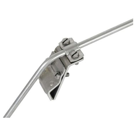 Gouttière de toit Dehn 338001 aluminium vis double 7-10 mm