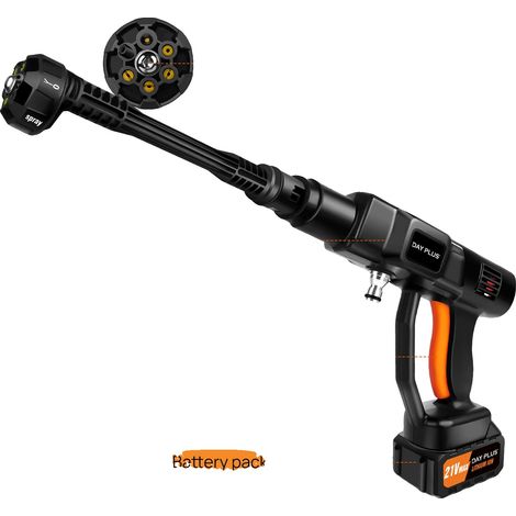 Limpiadora de alta presión, boquilla 6 en 1, presión máxima de 65 bar, 65 bar/652 psi (1/2)