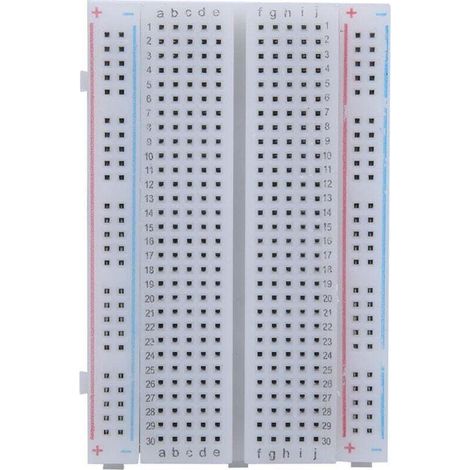 Carte de test de circuit imprimé réutilisable, 400 points de fixation, 85 × 55 mm/3,3 × 2,2 pouces, carte de test