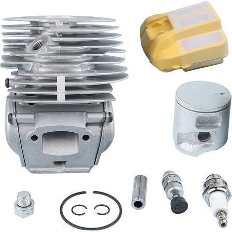 Kit Piston de Remplacement pour Tronçonneuse Husqvarna 545/550XP – Restaure la Compression et les Performances du Moteur – Alovez