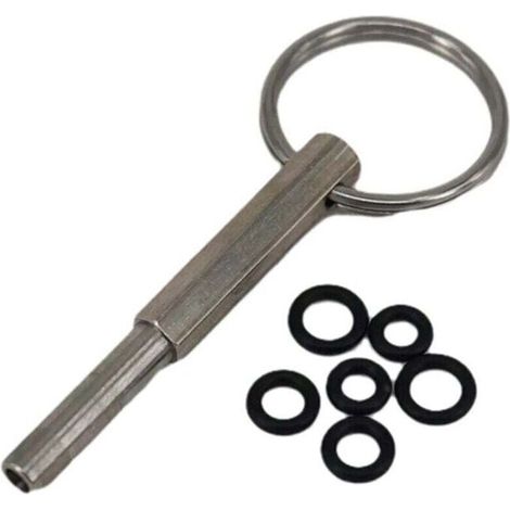 Clé de Réparation pour Machine à Café avec Embout Ovale Sécurisé et Aimant (1/4)