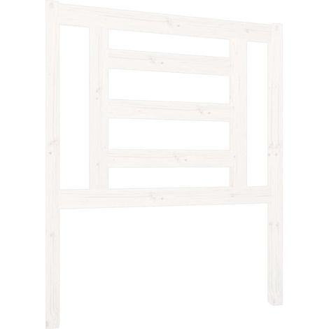 Maison Exclusive - Cabecero de cama madera maciza de pino blanco (1/5)