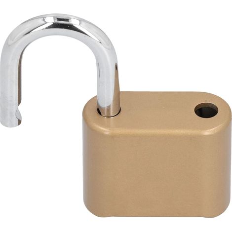 Cadenas de Porte en Alliage de Zinc avec Mot de Passe, 75 X 52 X 24 Mm, Serrure sans clé avec Déverrouillage en 10 Secondes, Conception Entièrement Mécanique pour Serrure à Bagages, Casier de (1/5)