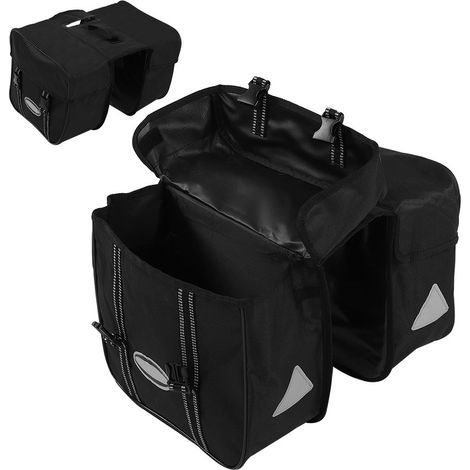 Wasserdichte Outdoor-Fahrrad-Satteltasche, Gepäckträgertasche, Doppel-Packtasche (1/5)