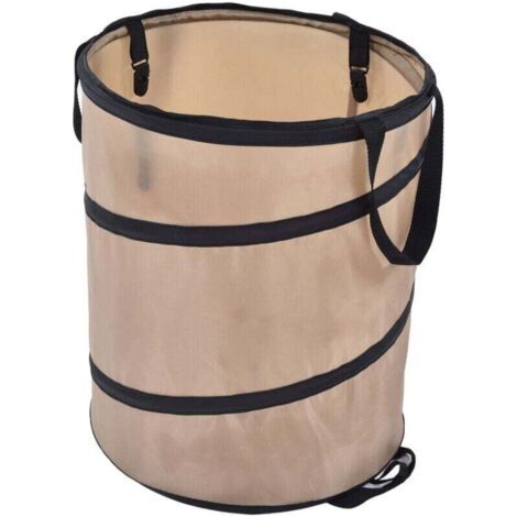 Sacs de Déchets de Jardin, Sacs de Panier de Feuilles Pliables, Sacs de Feuilles Réutilisables, Sacs de Jardinage Résistants Réutilisables, Sacs de Déchets de Jardin, 37,8 L (1/4)