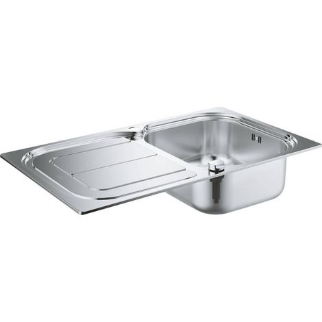 GROHE 31563SD0 - K300 Fregadero de acero inoxidable con escurridor (1/4)