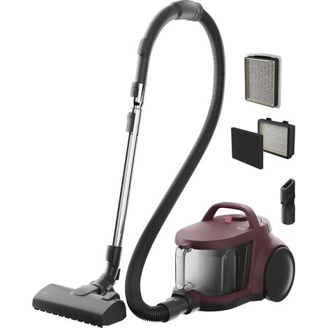 Aspirateur sans Sac AL51C1DRF, Technologie cyclonique, Filtre HEPA, Puissance d'aspiration élevée, Compact, Silencieux, Brosse Multifonction, capacité 2L, économe en énergie, maniable (1/5)