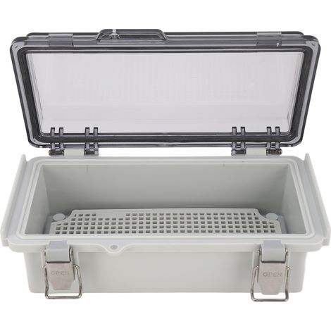 Boîte électrique extérieure 7,9×3,9×2,8 pouces, boîtier en plastique étanche IP67 pour projets électriques, avec couvercle transparent, boîte/boîte de distribution électrique étanche en plastique ABS. (1/5)