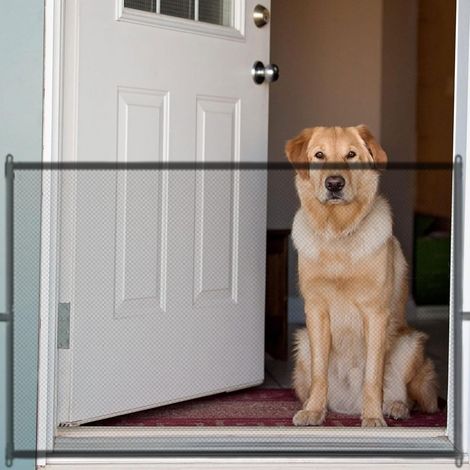 Barrière de Sécurité pour Bébés,Barriere Chien sans Percage pour Escaliers,Barriere de Securite Enfant,11072CM (1/5)