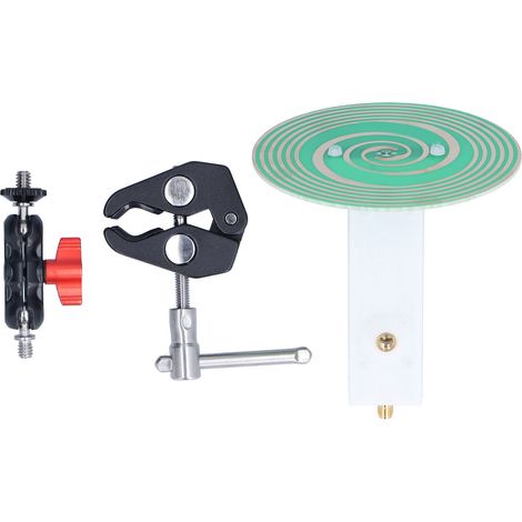 Antenne UWB, polarisation circulaire ultra-large bande, 3 dBi, 900 MHz-7 GHz, R104 avec support.
