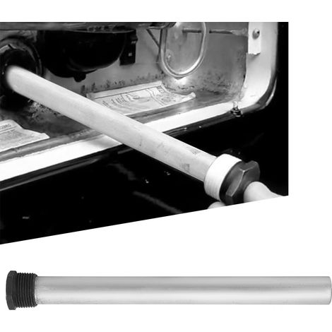 1 anode en alliage de magnésium résistant à la corrosion pour chauffe-eau, filetage NPT 3/4, 21 x 300 mm (1/5)
