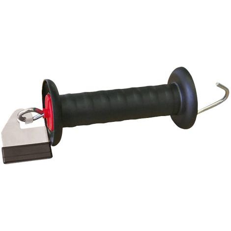 MANIGLIA PER CANCELLO RECINZIONI ELETTRICHE CON ATTACCO FETTUCCIA attacco fettuccia h. 40 mm