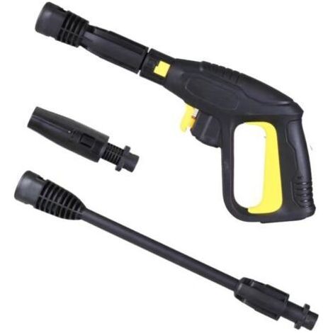 Pistola de repuesto para hidrolavadora de alta presión con lanza de extensión, conexión rápida, compatible con Karcher K2 K3 K4 K5 K6 K7 (150 bar / 2175 PSI)