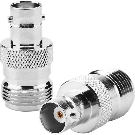 Adaptateur coaxial RF (2 connecteurs N femelle vers BNC femelle) - Convertisseur de test
