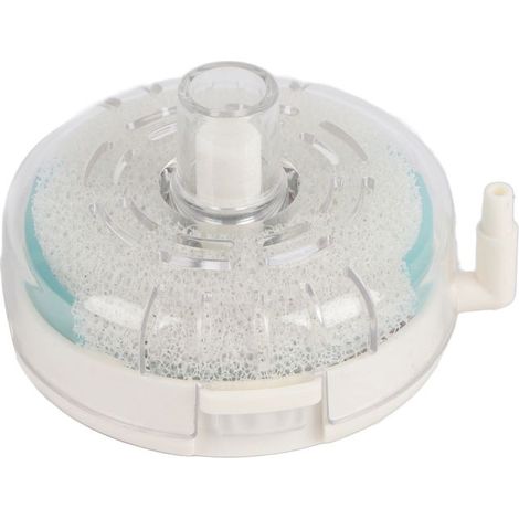 BelleRise - Filtre mince rond – XY300 – triple filtration & oxygène – aquarium nano, crevettes – Ø8 cm (1/5)