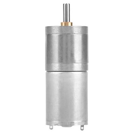 DEESSE SHOP - 1 Stück 25 mm DC 12 V 25GA-370 Niedrigdrehzahl-Metallgetriebemotor für elektronische Schlösser (1/5)