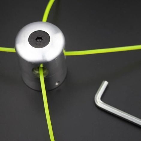 Testina per decespugliatore in alluminio - ZZP70607827 - Doppia testina per decespugliatore - Grigio (1/4)