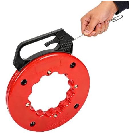 Outil d'extraction de fil – Extracteur pour électriciens  Outils pêche au câble traction câbles espaces restreints à travers, conduits électriques, plafond 30 -