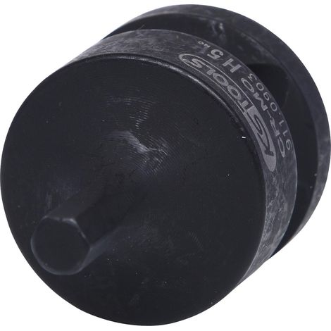Bussola 1/2" per avvitatore ad impulsi per viti a esagono incassato, corta, 5 mm (1/4)