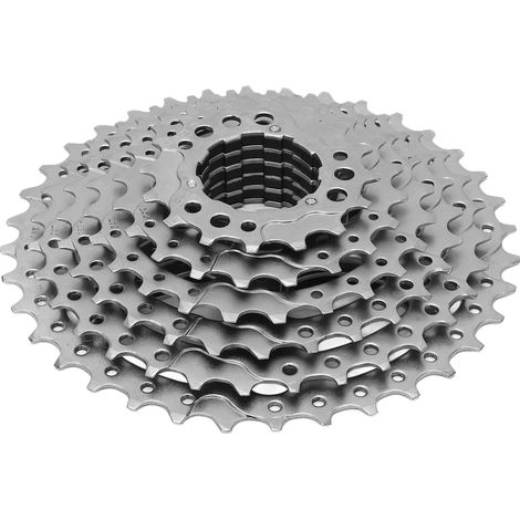 8-Gang-11-36T-Mountainbike-Kassette aus verchromtem Nickelstahl (1/5)