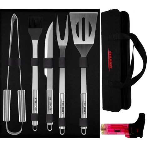 Juego de accesorios para utensilios de cocina STILHOFF GRILL, 7 piezas, 5+ estuche + quemador. (1/5)
