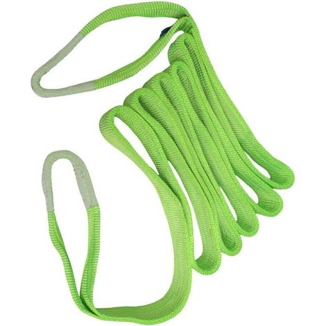 Fluorescent Webbing Towing Recovery Strap 28 Ton 6M