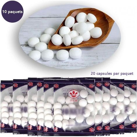 200 Pièces de boule anti-insectes anti-mites prévenir les mites désodorisation des toilettes protection des placards soins de jardinage (1/5)