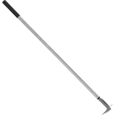Grattoir à joints pour gommes, éliminateur de mauvaises herbes résistant avec poignée réglable en trois parties (69-138 cm) pour carrelage, terrasses et trottoirs, gommes ergonomiques (1/5)