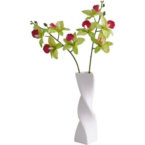Vase à bourgeons céramique minimaliste décoration intérieur centre de table (1/5)