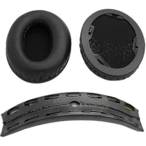 2025 1 paire de coussinets d'oreille de rechange + coussinet pour arceau pour casque Beats By Dr Dre Studio 1.0 (1/5)