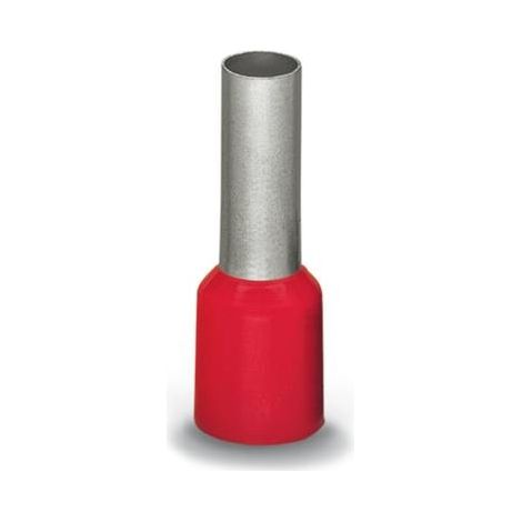 Funda de 10 mm² roja 216-209 /100 unidades/