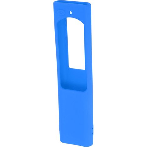 Trousse de protection en silicone bleu pour télécommande solaire TV Samsung BN59, housse souple antichoc, étui de rangement (1/5)