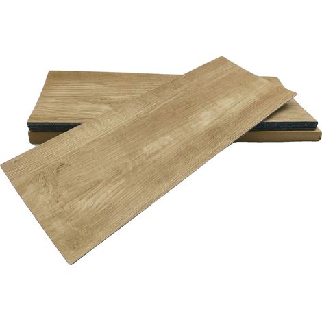 Autocollants de sol, motif bois, installation auto-adhésive, 81101-2, 10pcs-c (1/2)