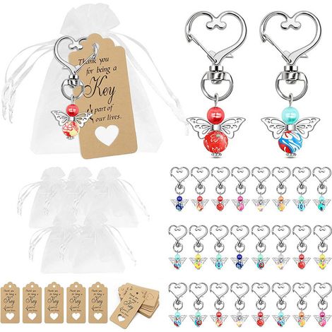 Pendentifs ange gardien, 25 pièces, cadeaux de mariage pour baptême (1/5)
