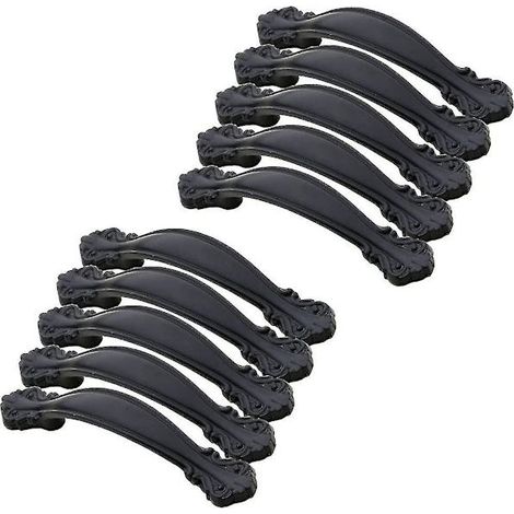 Lot de 10 poignées de meubles (tiroir, porte, etc.) avec entraxe de 64 mm. (1/2)