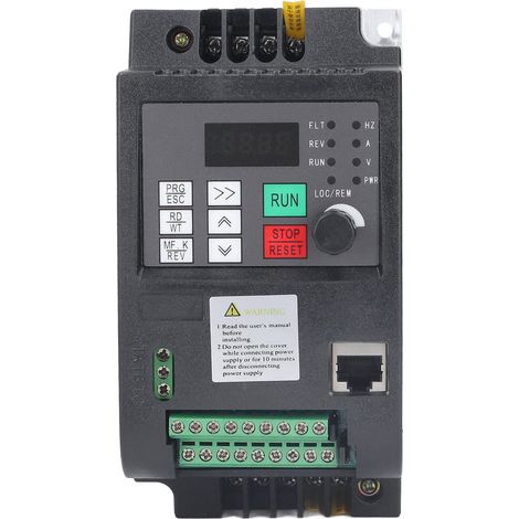 Convertisseur D'Inverseur De Contrôleur De Moteur Vectoriel À 3 Phases D'Entraînement À Fréquence Variable Pour Le Contrôle De Vitesse De Moteur De Broche 1.5Kw 380V 9600D-3T-050M,Onduleur (1/5)