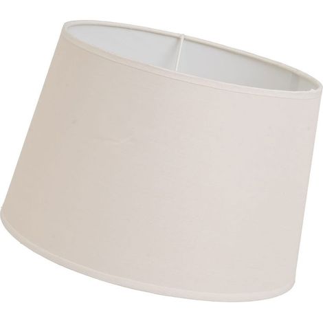 Abat-jour tambour beige hauteur 18,5 cm