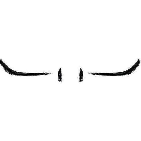 Spoiler avant noir brillant pour Mercedes-AMG CLA 45 C118 (2020-2021) (1/5)